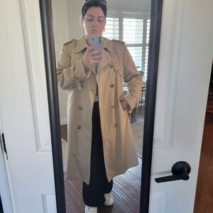 Vintage Eaton 42reg Trench with Removable Wool Liner